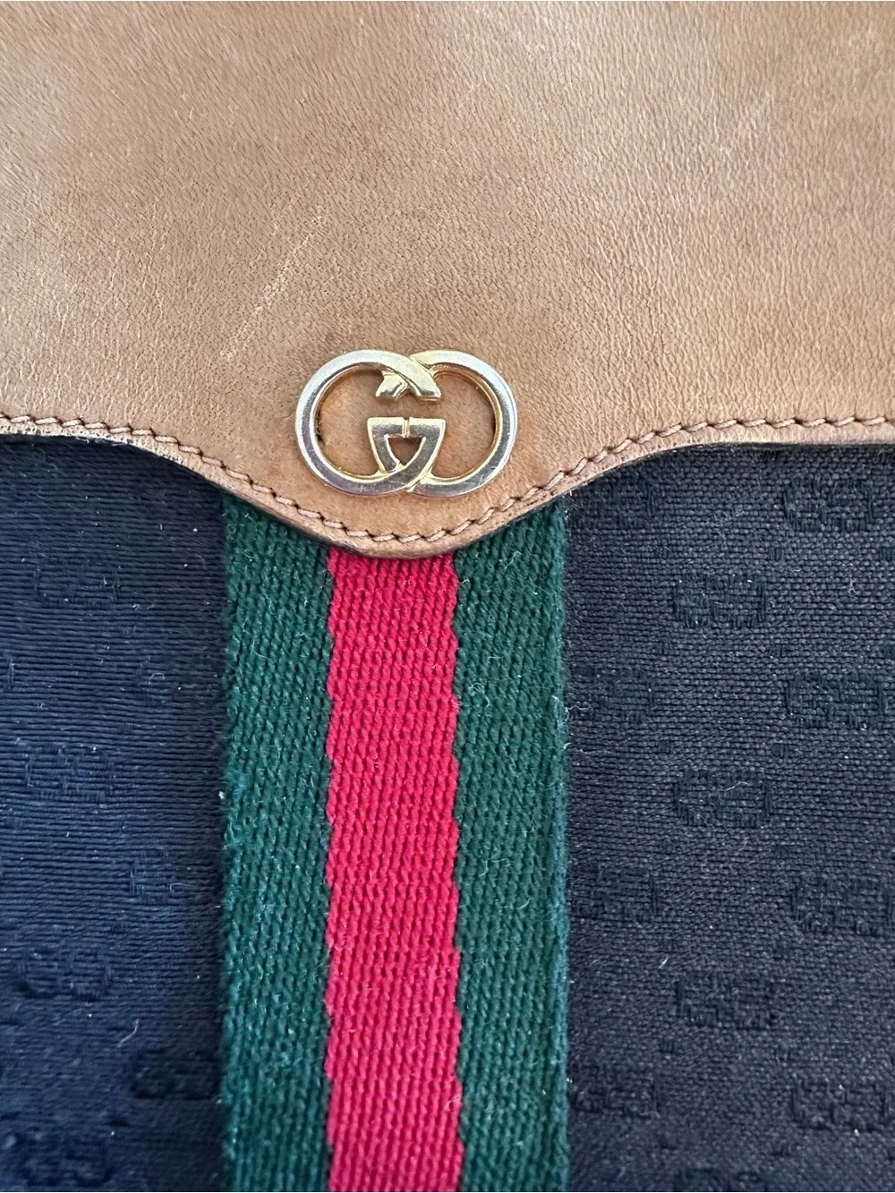 Vintage Gucci Micro GG Canvas Bag - Picture 5 of 16